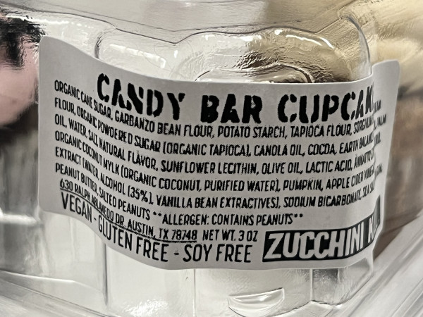 Candy Bar Cupcake-Zucchini Kill Bakery-Austin