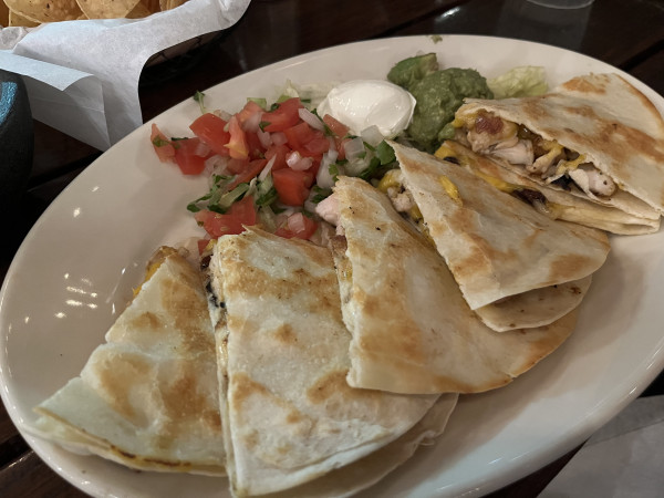 Fajita Quesadillas with Chicken-Maudie's Hacienda-Austin