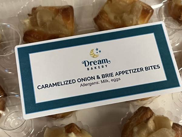 Appetizer Bites - Caramelized Onion & Brie-Dream Bakery-Austin