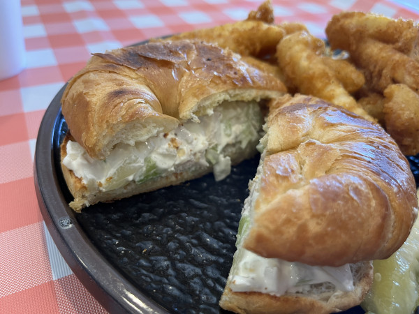 Chicken Salad on a Croissant-Mr T's Grocery & Deli-San Angelo