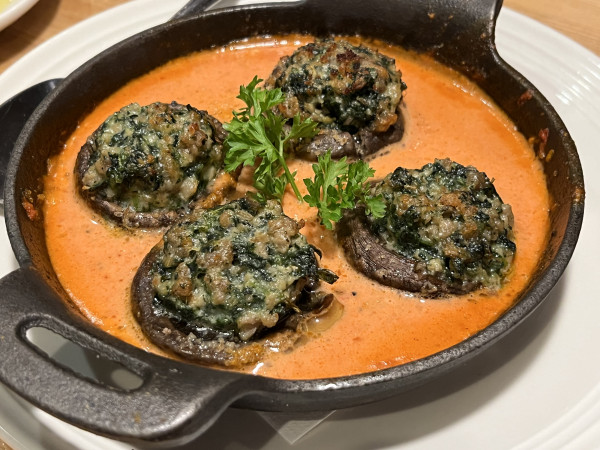 Four-Cheese & Sausage Stuffed Mushrooms-Carrabba's Italian Grill-Austin