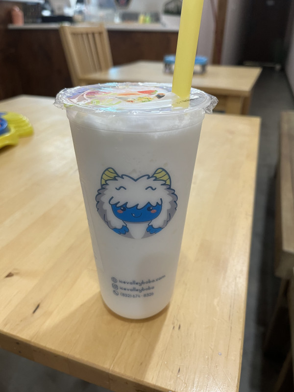 Coconut Smoothie-Ice Valley Boba-Houston