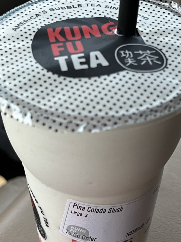 Pina Colada Slush-Kung Fu Tea-Austin