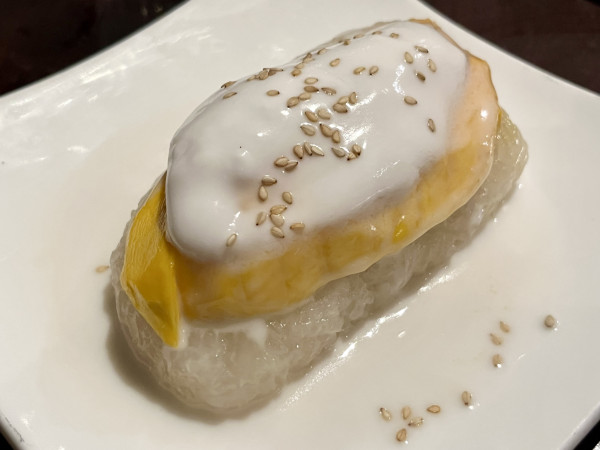 Sticky Rice with Mango-Ka-Prow Thai and Sushi Bistro-Austin