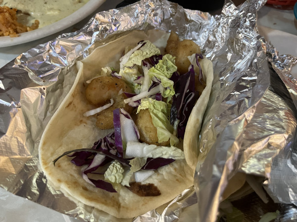 Baja Shrimp Tacos-Chuy's-Austin