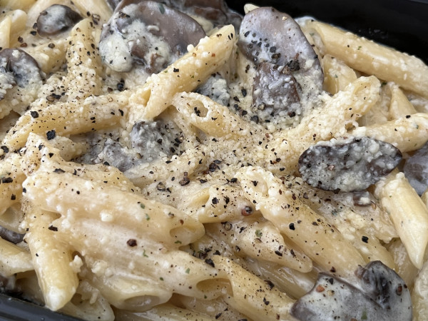 Penne Truffle Oil & Mushrooms-ARTIPASTA Italian Food-Austin