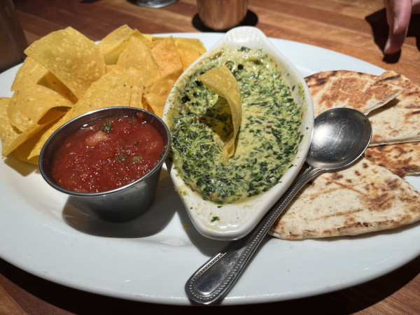 Southwest Spinach Dip-FD's Grill House-Pflugerville