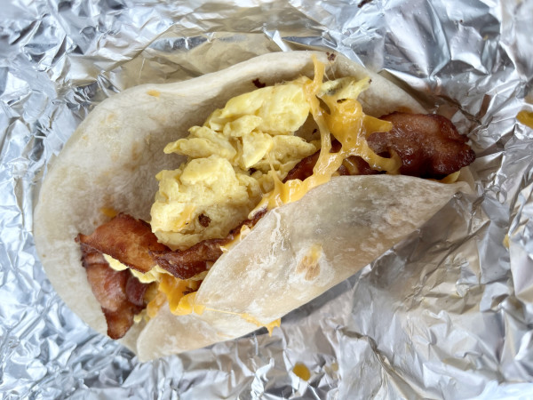 Breakfast Taco-Hat Creek Burger Company-Austin