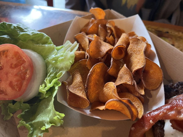 Sweet Potato Chips-Twisted Root Burger Co.-San Angelo