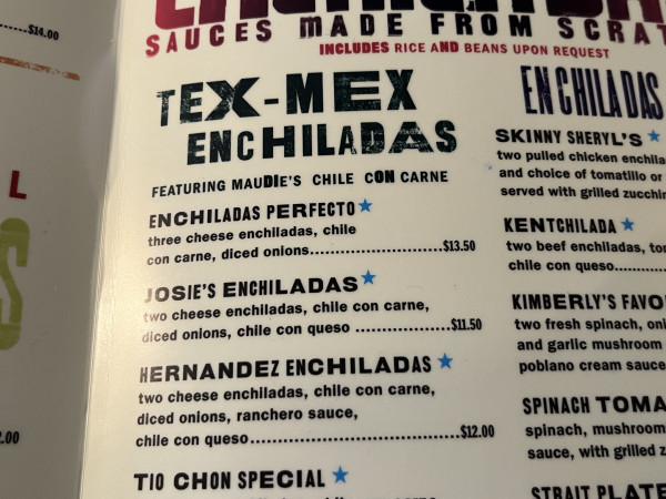 Enchiladas Perfecto-Maudie's Hacienda-Austin