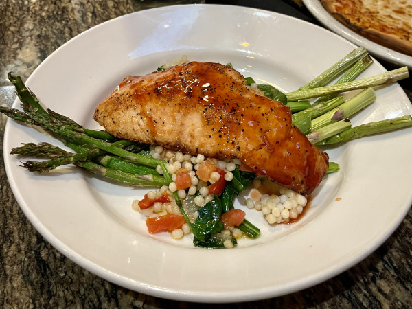 Enlightened Cherry Chipotle Glazed Salmon-BJ's Restaurant & Brewhouse-Austin