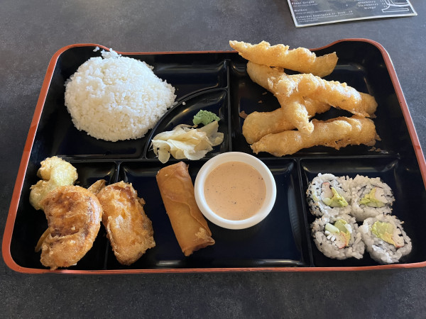 Bento Box - Shrimp Tempura-Maki Toki-Austin