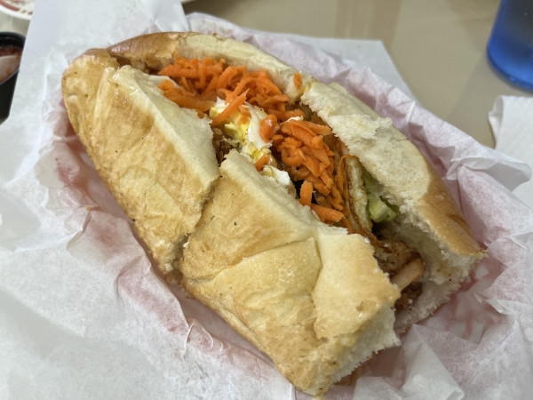 15b. Banh Mi Deep Fried Garlic Shrimp or Squid-Tam Deli & Cafe-Austin