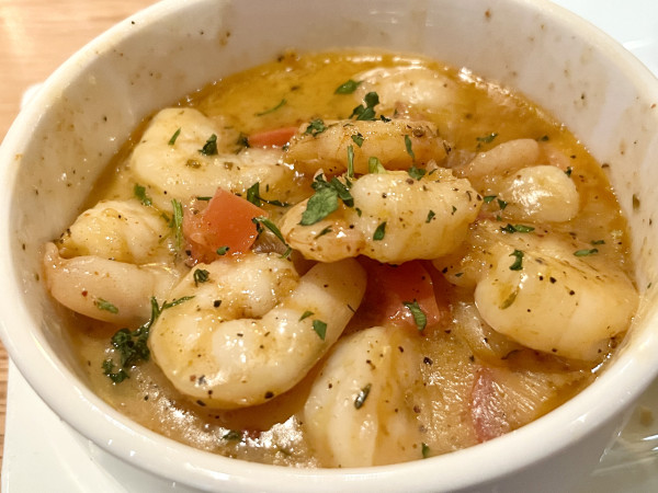 Garlic Shrimp With Parmesan Toast Appetizer-BJ's Restaurant & Brewhouse-Tyler