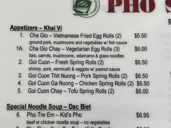 3. Goi Cuon Thit Nuong - Pork Spring Rolls (2)-Pho Saigon Noodle House-Austin