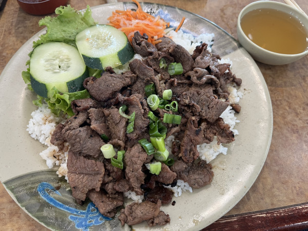 56. Com Bo Nuong Xa - lemongrass beef-Pho Saigon Noodle House-Austin