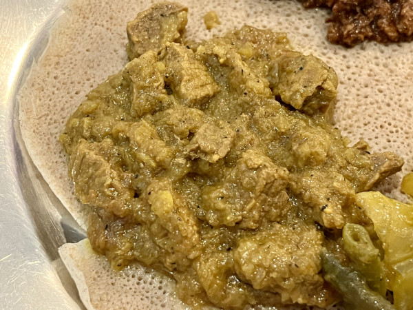 7. Alicha Begg Wott (Mild)-Aster's Ethiopian Restaurant-Austin