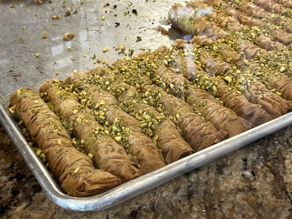 Pistachio Baklava-Peace Bakery and Deli-Austin