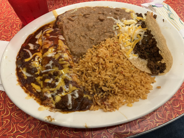 Taco & Enchilada Combo-Chuy's-Austin