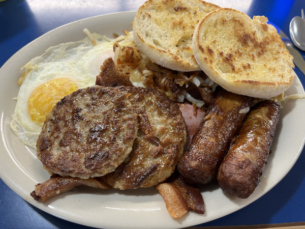 Big Breakfast Sampler-Waffle & Pancake Shoppe-Alamogordo