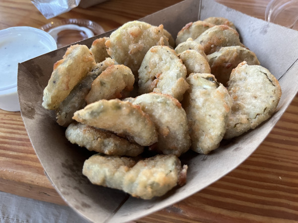 Fried Pickles-Hat Creek Burger Company-Austin