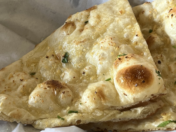 Garlic Naan-Nawabi Hyderabad House Austin-Austin