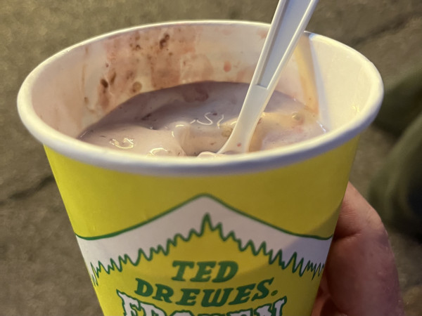 Fox Treat Concrete-Ted Drewes Frozen Custard-St. Louis