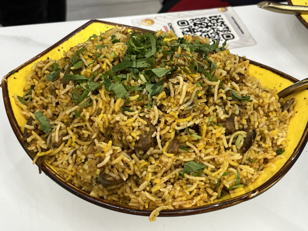 Avakaya Goat Biryani-Nawabi Hyderabad House Austin-Austin