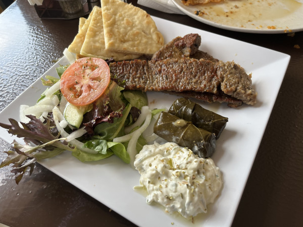 Lamb Plate-Santorini Cafe-Austin