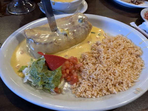 Chimichanga-Casa Garcia's - William Cannon-Austin