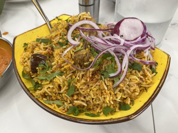 Avakaya Chicken Biryani-Nawabi Hyderabad House Austin-Austin