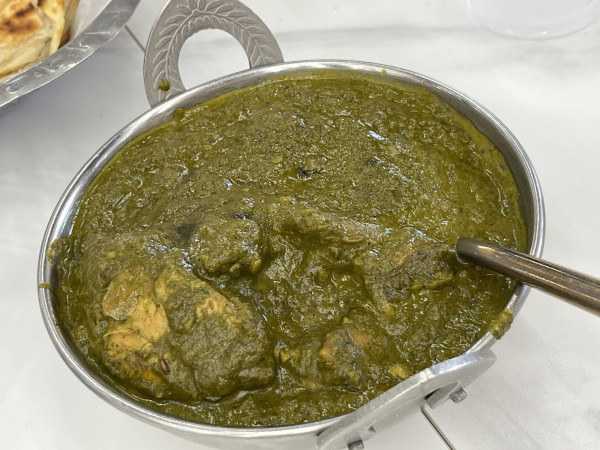 Saag (Chicken)-Nawabi Hyderabad House Austin-Austin