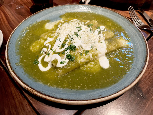 Enchiladas Verdes-Fonda San Miguel-Austin