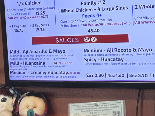 Spicy Sauce - Huacatay & Jalalapeños-Inka Chicken-Austin