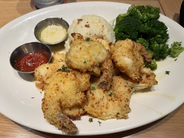 Parmesan-Crusted Shrimp-BJ's Restaurant & Brewhouse-Sunset Valley