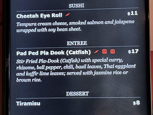 Pad Ped Pla Dook (Catfish)-Ka-Prow Thai and Sushi Bistro-Austin