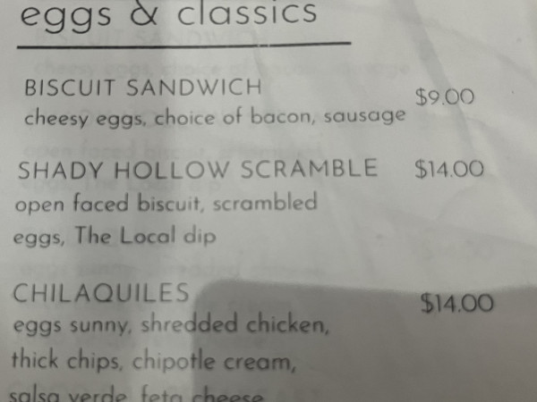 Shady Hollow Scramble-The Local-Austin