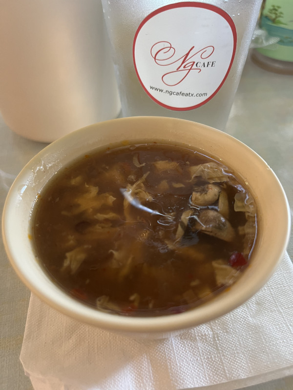 Chinese Hot & Sour Soup-NG Cafe-Austin