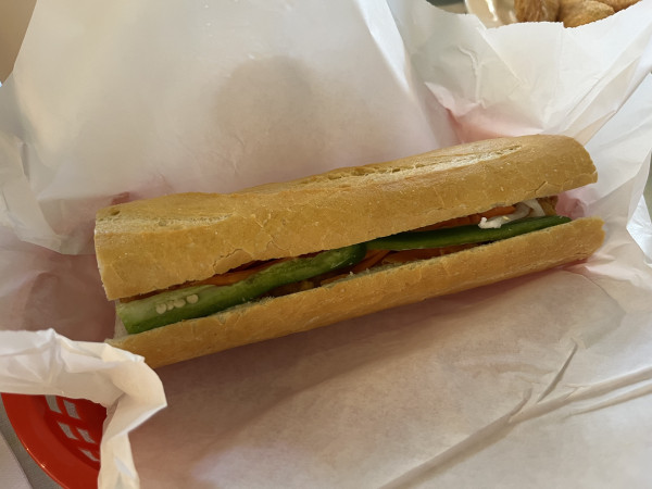 Peppery Shrimp Banh Mi-NG Cafe-Austin