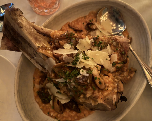 Wood Roasted Beef Bone Marrow and Mushrooms-Red Ash-Austin