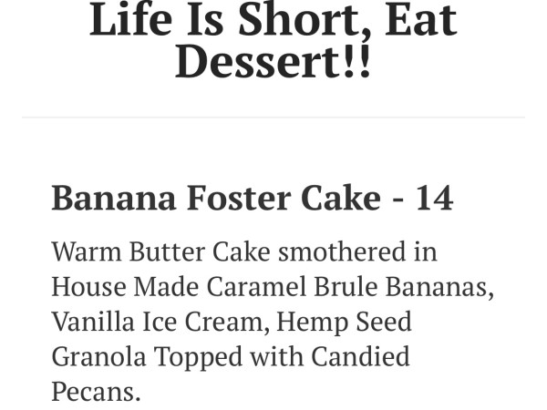 Banana Foster Cake-Angry Cactus-San Angelo