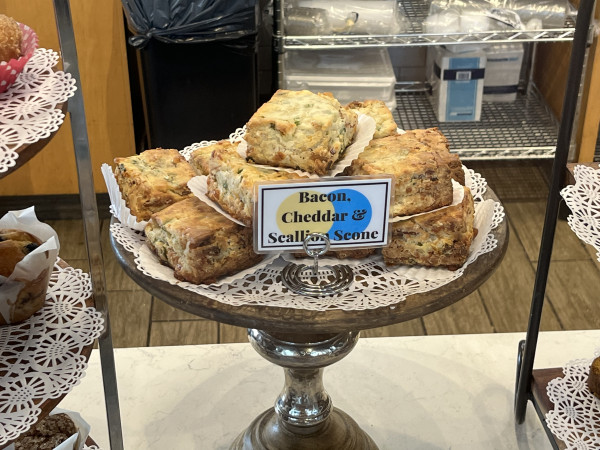 Bacon, Cheddar & Scallion Scone-Twist Bakery & Cafe-Burlington