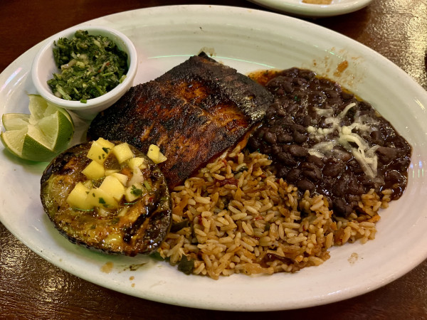 Blackened Salmon-Border Cafe-Burlington