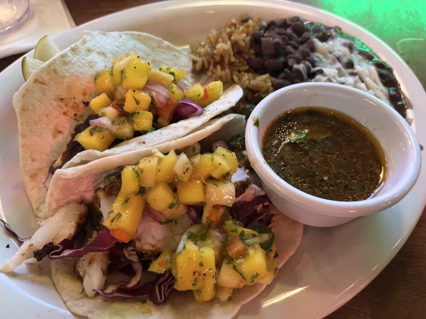 Blackened Fish Tacos-Border Cafe-Burlington