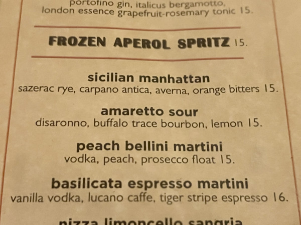 Amaretto Sour-Nizza-New York