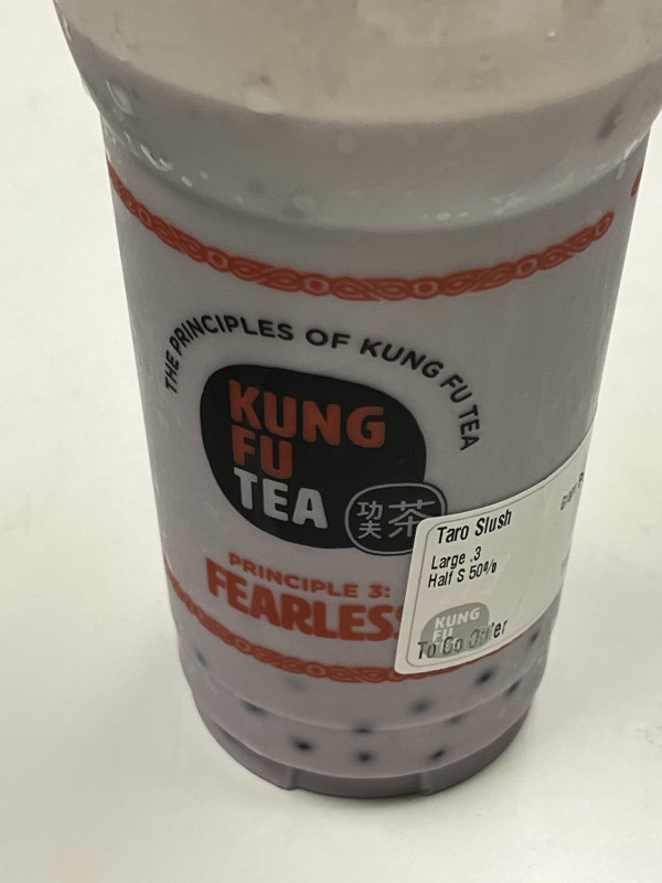 Taro Slush-Kung Fu Tea-Austin