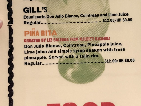 Piña Rita-Maudie's Hacienda-Austin