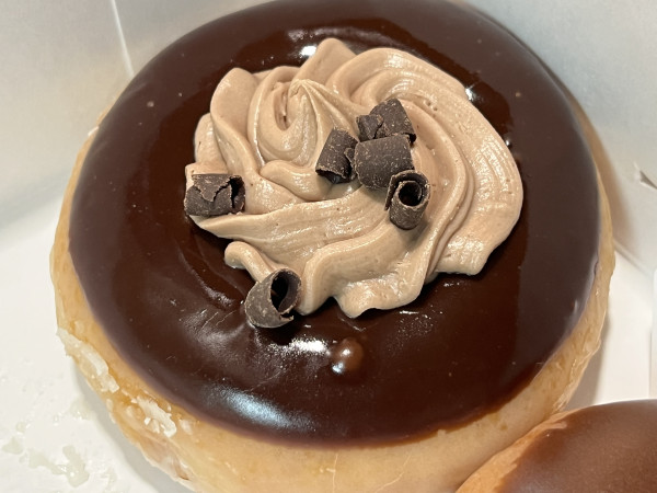 Chocolate Silk Pie Doughnut-Krispy Kreme-Austin