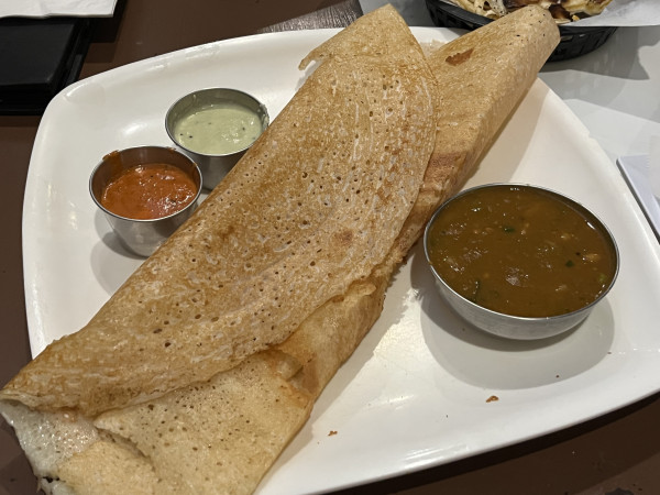 Plain Dosa-Tandoori Lounge-Austin