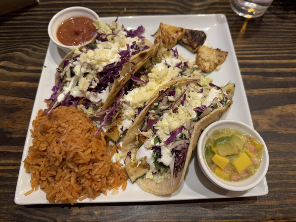 Carrot Zucchini Tacos-Pam's Patio Kitchen and Wine Bar-San Antonio